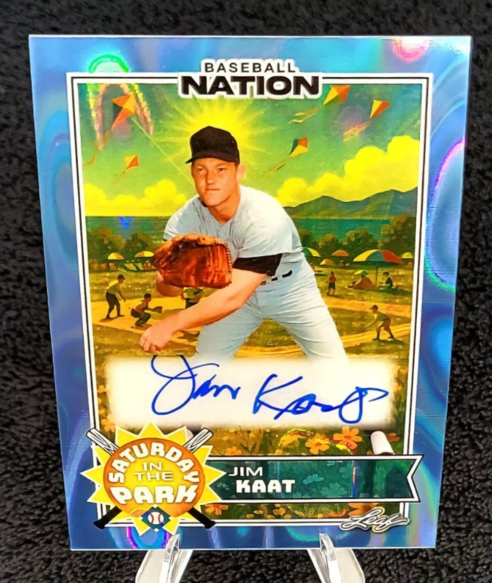 2025 Jim Kaat 3/3 Auto Saturday in the Park Minnesota Twins Hall of Famer